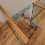 S244 Suspended cantilever natural Oak stairs